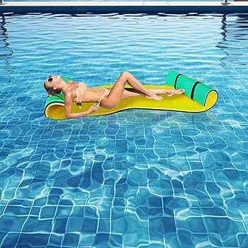 Amazon.co.jp: フローティングマット 1人用 71x22インチ 高浮力